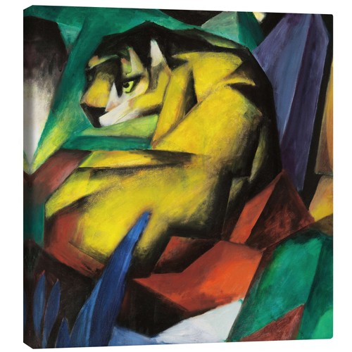Leinwandbild der tiger - leinwandbild,
