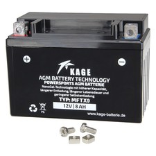 Batterie GEL KAGE YTX9-BS für