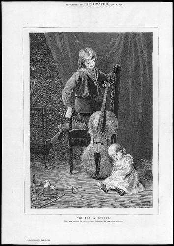 1879 antiker druck fine - fine, art