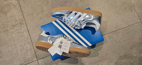 Adidas samba silver - og,