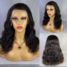 SKULD 13x4 HD Lace Front Perücken Körperwelle, 100% brasilianisches Echthaar, 20 Zoll