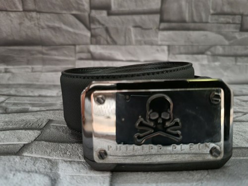 Philipp plein leather belt - leather,