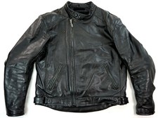 TRIUMPH Bandit UK Biker Motorrad Lederjacke 52 L