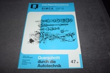 Reparaturanleitung Reparaturhandbuch Simca 9 / Aronda 1300 erstklassig