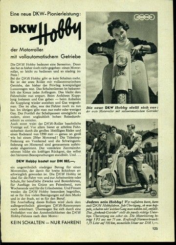 Dkw hobby der motorroller - hobby,