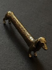 Dackel Figur aus massivem