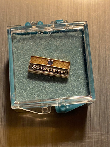 14k 585 gold schlumberger - gold, pin