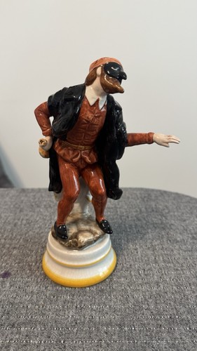 Porzellanfigur pantalone - porzellanfigur,