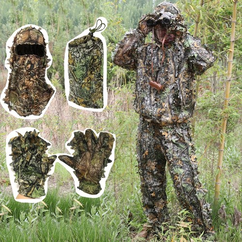 Blatt tarnanzug ghillie - 3d,