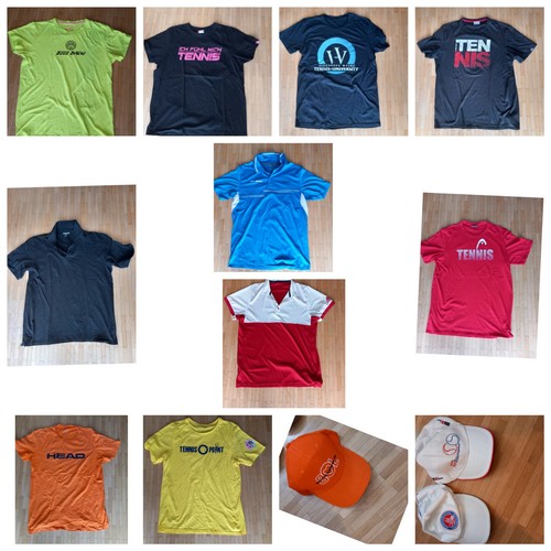 Paket tennisshirts herren l - paket,