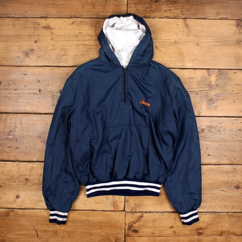 Vintage windbreaker jacke - jacke, xl