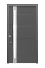 Haustür S30 Anthrazit 1100x2100 mm DIN Links nach innen öffnend Standard