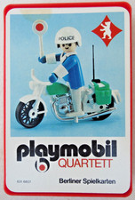 neuwertiges komplettes Playmobil Quartett (Berliner Spielkarten)