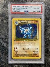 PSA 8 MACHOMEI POKEMON #8 1999