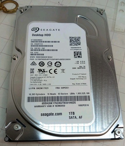 Seagate 1tb - 3,5",