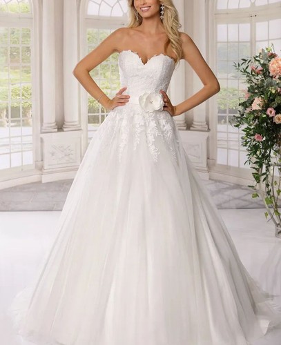 Prinzessin spitze brautkleid - prinzessin,