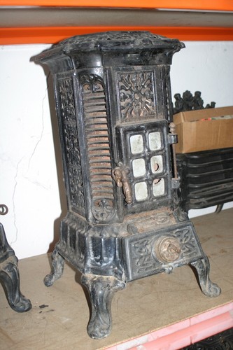 Gussofen kanonenofen art deko - art,