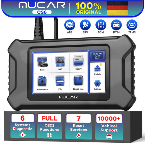 Mucar cs6 profi - kfz, obd2