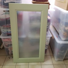 ? Nolte Windsor Lack Avocado softmatt mit Milchglas Front Tür 50 x 90 *neu* ?