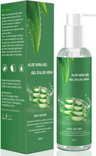 Aloe Vera Gel 100% Pur - Für Gesicht Haare Körper - Natürliche, Beruhigende Und