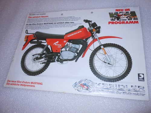 Original prospekt kreidler - prospekt,
