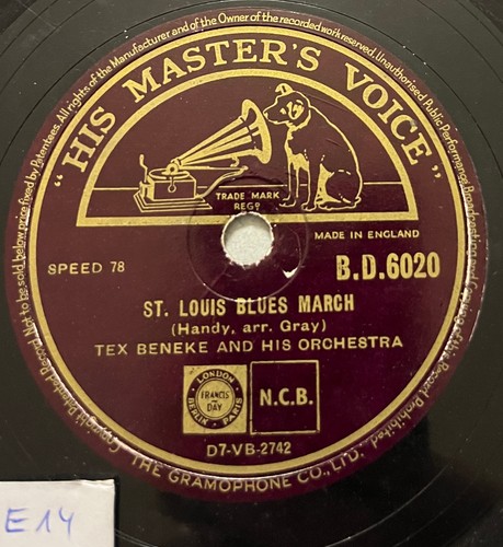 78rpm glenn miller - glenn, tex