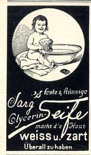 Sarg's Glycerin-Seife 1905