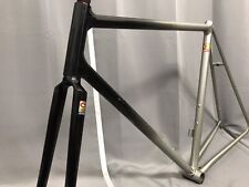 100% NOS Vintage french masterpiece Mecacycle fillet brazed steel frame set SLX 