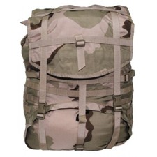 US RUCKSACK ORIG. MOLLE II LIGHT 3 FARBEN DESERT TASCHE GEPÄCK