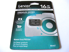 16GB Memory Stick PRO Duo PREMIUM SERIES Markt 2 ( 16 GB MS PRO Duo ) LEXAR Neu