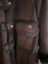 Donaldson Fake Fur Mantel Damen 44