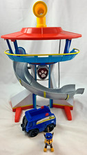 Paw Patrol Lookout Hauptquartier Spielset mit Chase Figur & Fahrzeug Spin Master