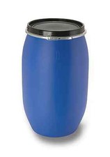 Ca 200 L Fass Weithalsfass Vorratsfass dicht verschließbar lebensmittelecht NEU.