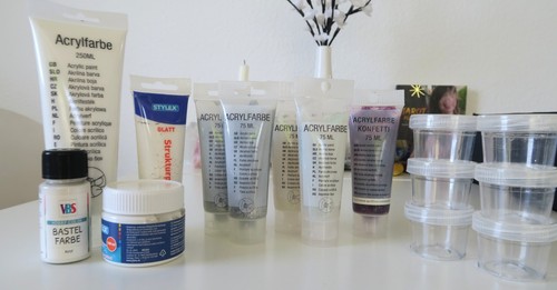 Hobbyaufgabe acrylfarbe - hobbyaufgabe, ♥