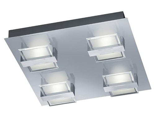 Trio led deckenleuchte 40x40cm - trio,