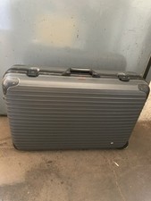 Rimowa Topas Alu Koffer groß 2 Rollen Vintage Reisegepäck grau gebraucht