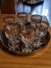 Sechs Weingläser - MURANO