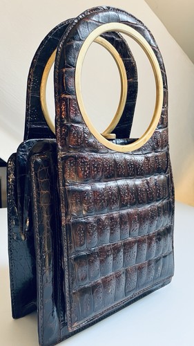 Vintage handtasche croco - vintage,