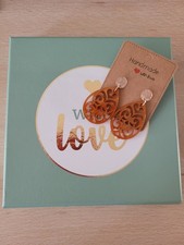 Ohrringe Resin Edelstahl