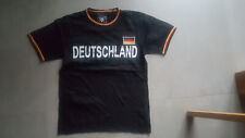 T-Shirt schwarz Deutschland Fan Shirt Deutschland WM 2022 Gr. S 36 38  neuwertig