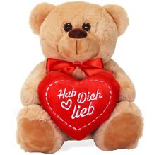 Teddybär mit Herz Hab Dich