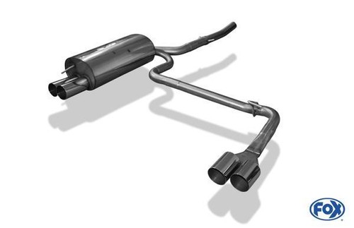 Fox duplex sportauspuff - fox, bmw