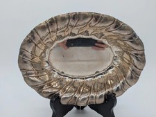 Schale Silber 800er Greggio Italienische Meistermarke Vintage