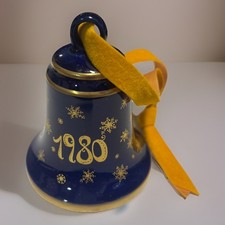 Tirschenreuth Weihnachtsglocke Porzellan 1980 Rarität Vintage | Sammler | Neu