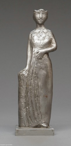 Skulptur heilige barbara - barbara,