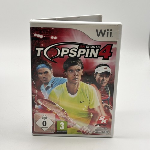 Nintendo wii top spin - -, 4
