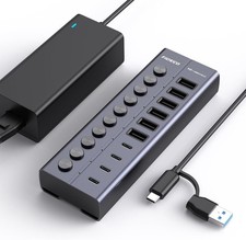 10-Port USB 3.2 Gen 2 Hub