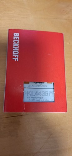 Beckhoff kl4438 kanal analog - kl4438,