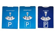3xParkscheibe mit integriertem Benzinrechner passend für KFZ Auto Parken Parkuhr