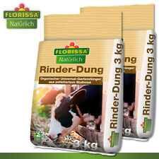 Florissa 2 x 3 kg Rinder-Dung
